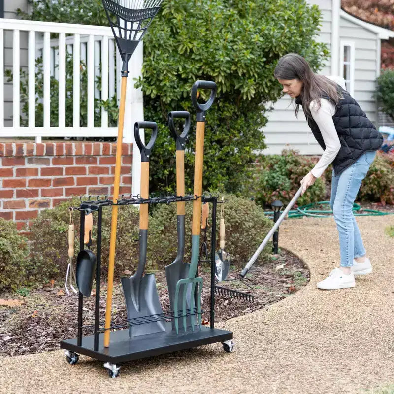 Shovel Shuttle | Organizer per attrezzi con ruote