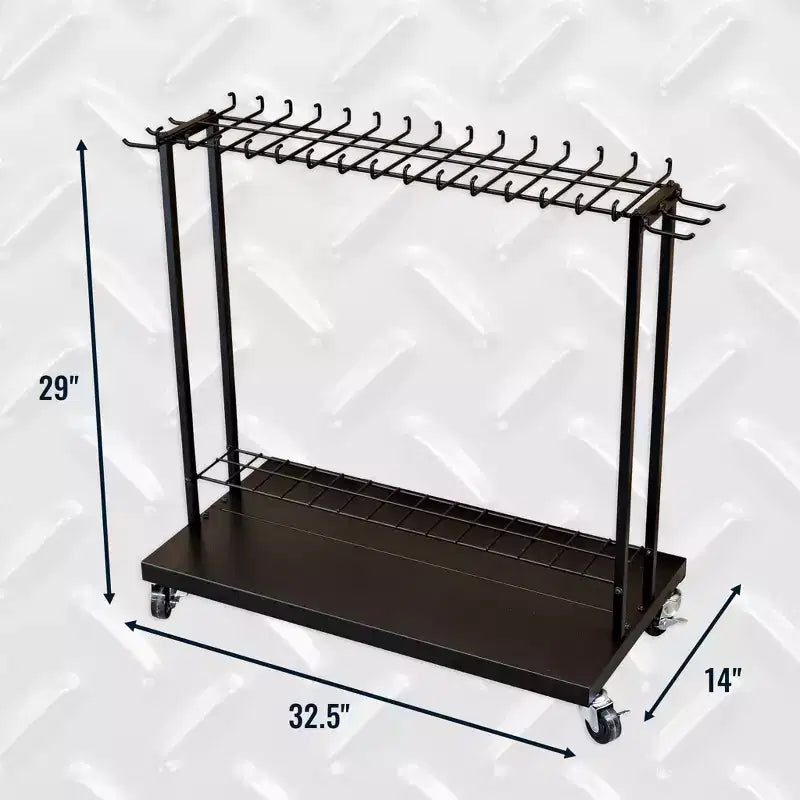 Shovel Shuttle | Organizer per attrezzi con ruote