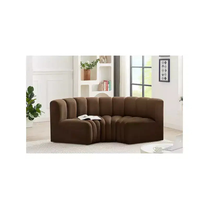 Divano modulare Arc Velvet