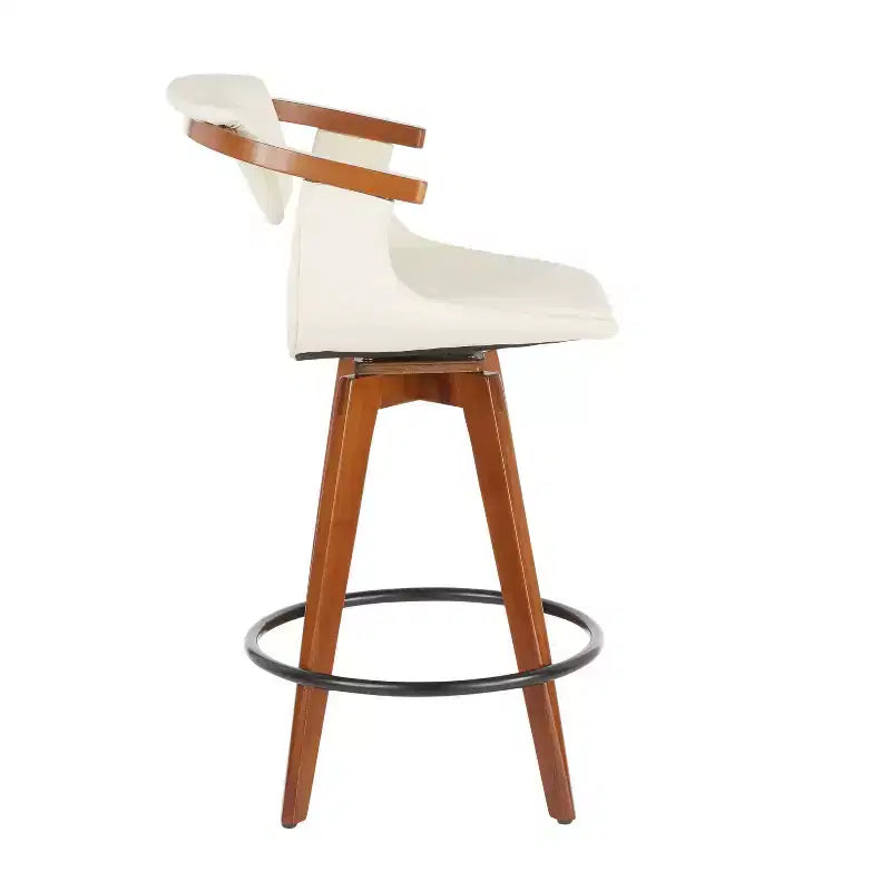 Sgabello da bar altezza bancone Mid-Century Modern