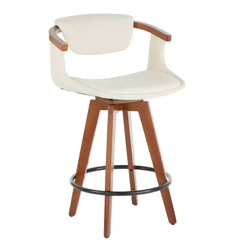 Sgabello da bar altezza bancone Mid-Century Modern